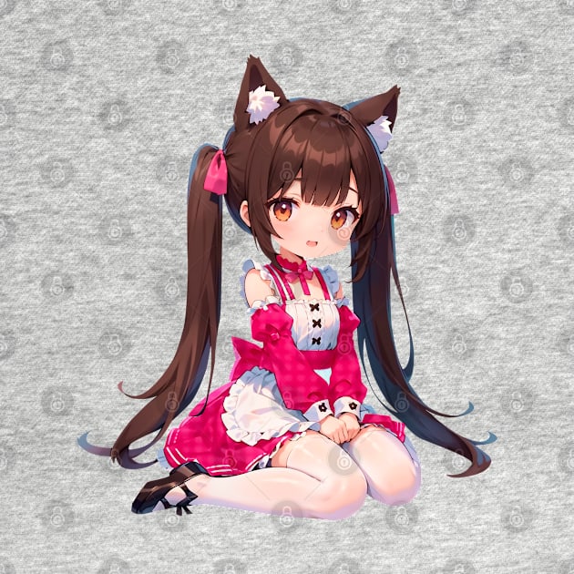 Chibi Neko Catgirl Chocola Nekopara by MikaseSan